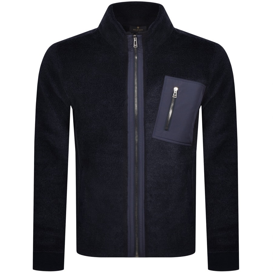 Alternative Image for ProductBelstaff Herne Pile Fleece Sweatshirt Navy1